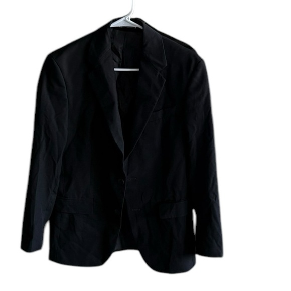 ZARA Black Two Buttons Closure Blazer Size Small - Picture 6 of 16